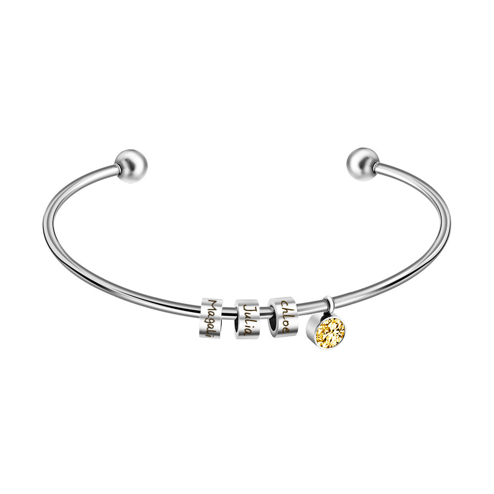 Stainless Steel Bracelet for Small Commodities Supply