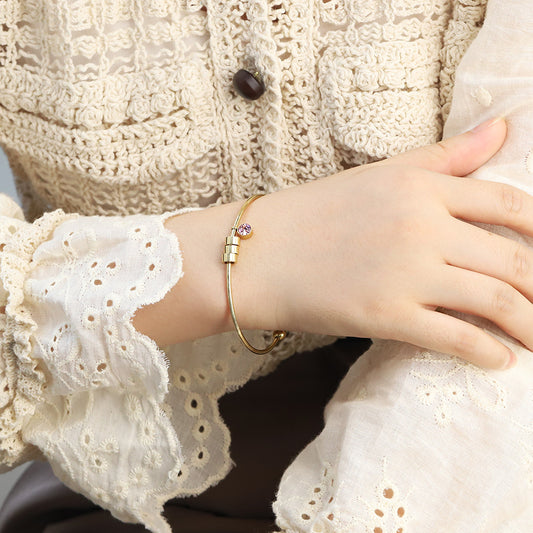 Stainless Steel Bracelet for Small Commodities Supply