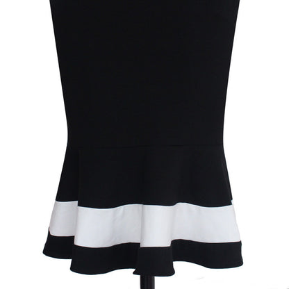 Mesh Patchwork Bodycon Dress for Women - Chic Party Wear