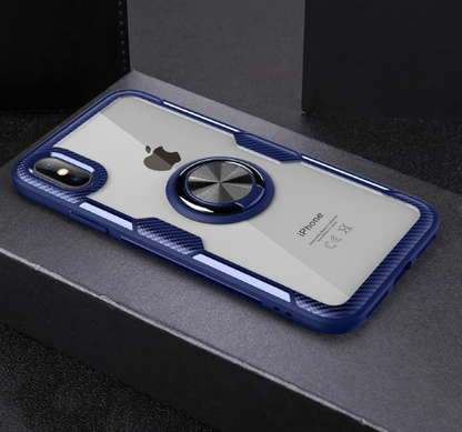 Car Mount Phone Case, Transparent Ring Phone Case