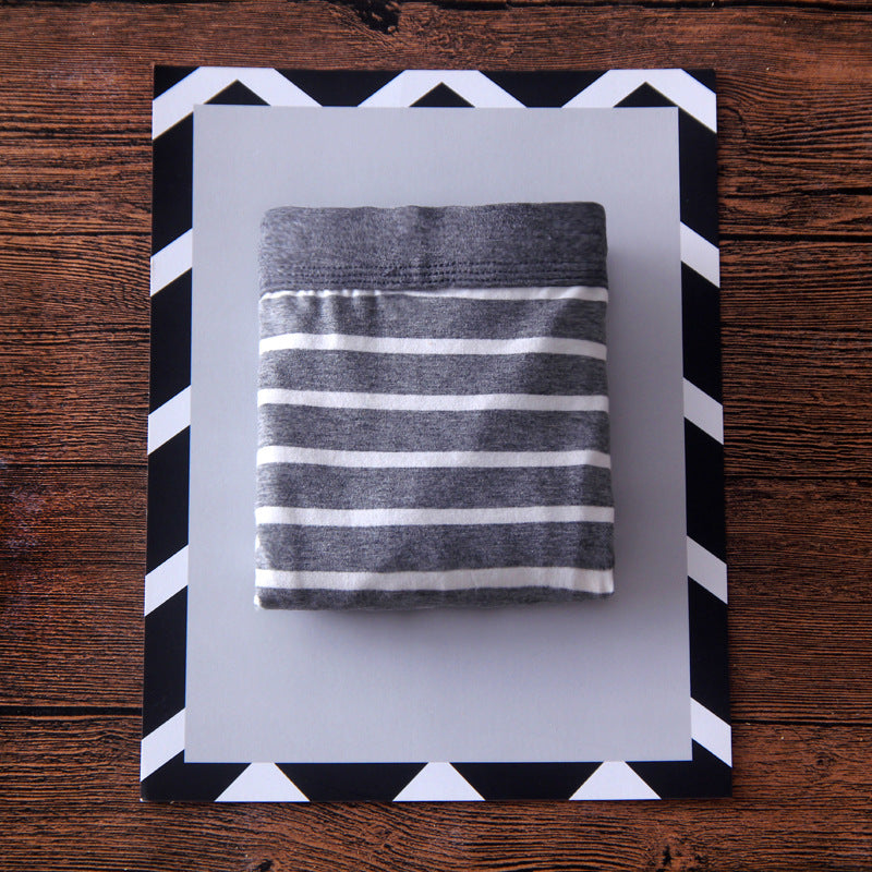 Men's Cotton Striped Boxer Shorts - Wholesale Supply