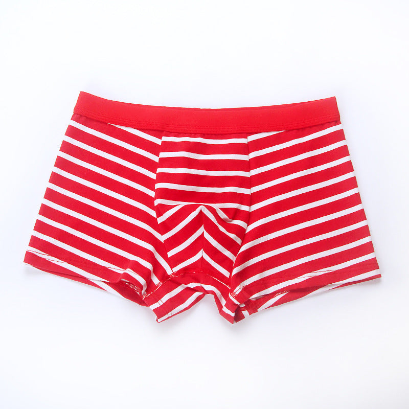 Men's Cotton Striped Boxer Shorts - Wholesale Supply