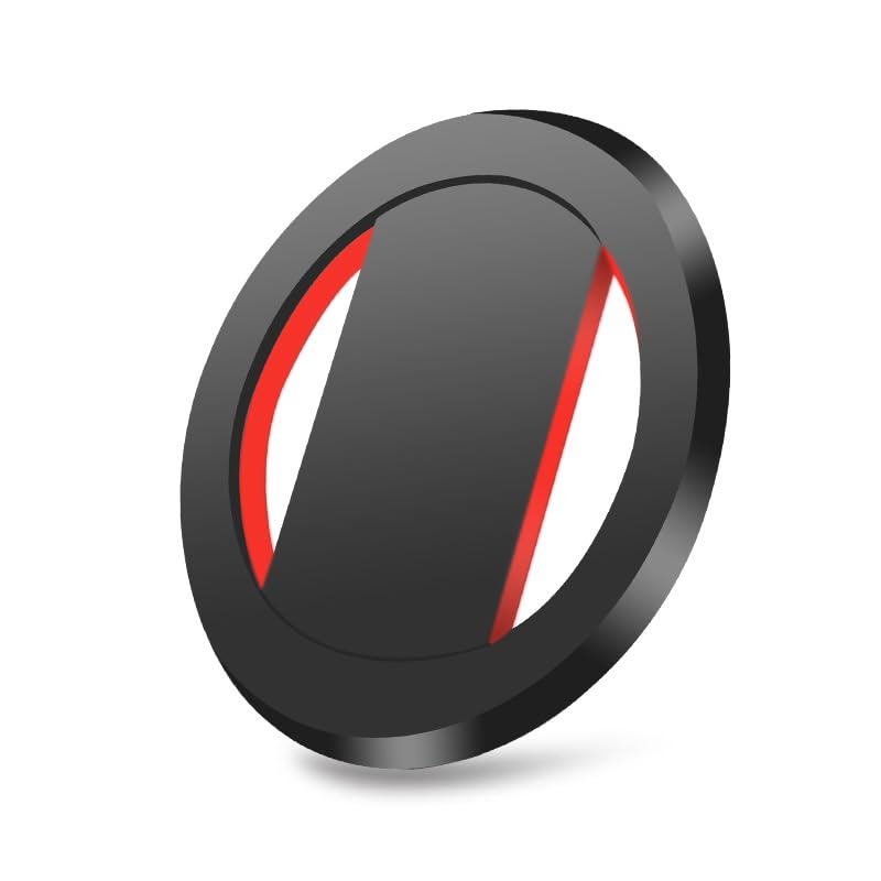 Aosiruiyi Magnetic Phone Grip Cell Phone Stand for Desk Adjustable Phone Ring Holder Magnetic Car Mount Compatible Rotation Stand for Mobile Phone Accessories Finger Ring Kickstand Foldable