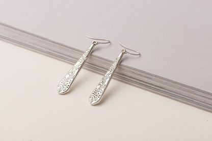 Trendy Silver Water Drop Earrings Wholesale Supply