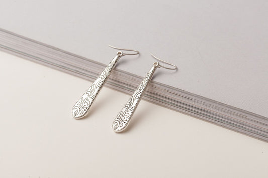 Trendy Silver Water Drop Earrings Wholesale Supply