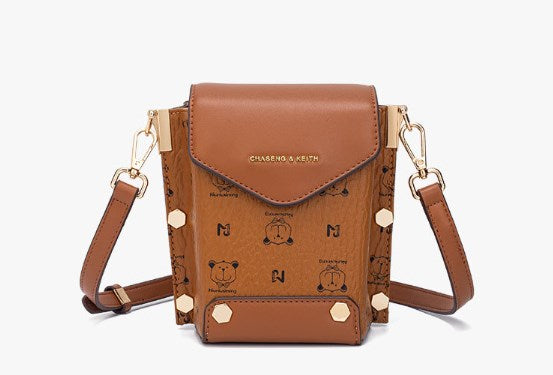 Spring 2019 Crocodile Pattern Crossbody Bag for Women