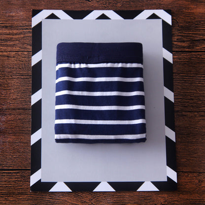 Men's Cotton Striped Boxer Shorts - Wholesale Supply