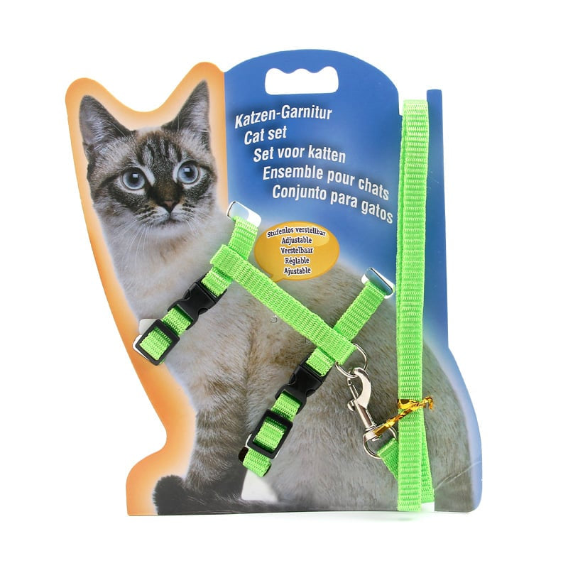 Multi-Color Cat Leash - Pet Supply Selection