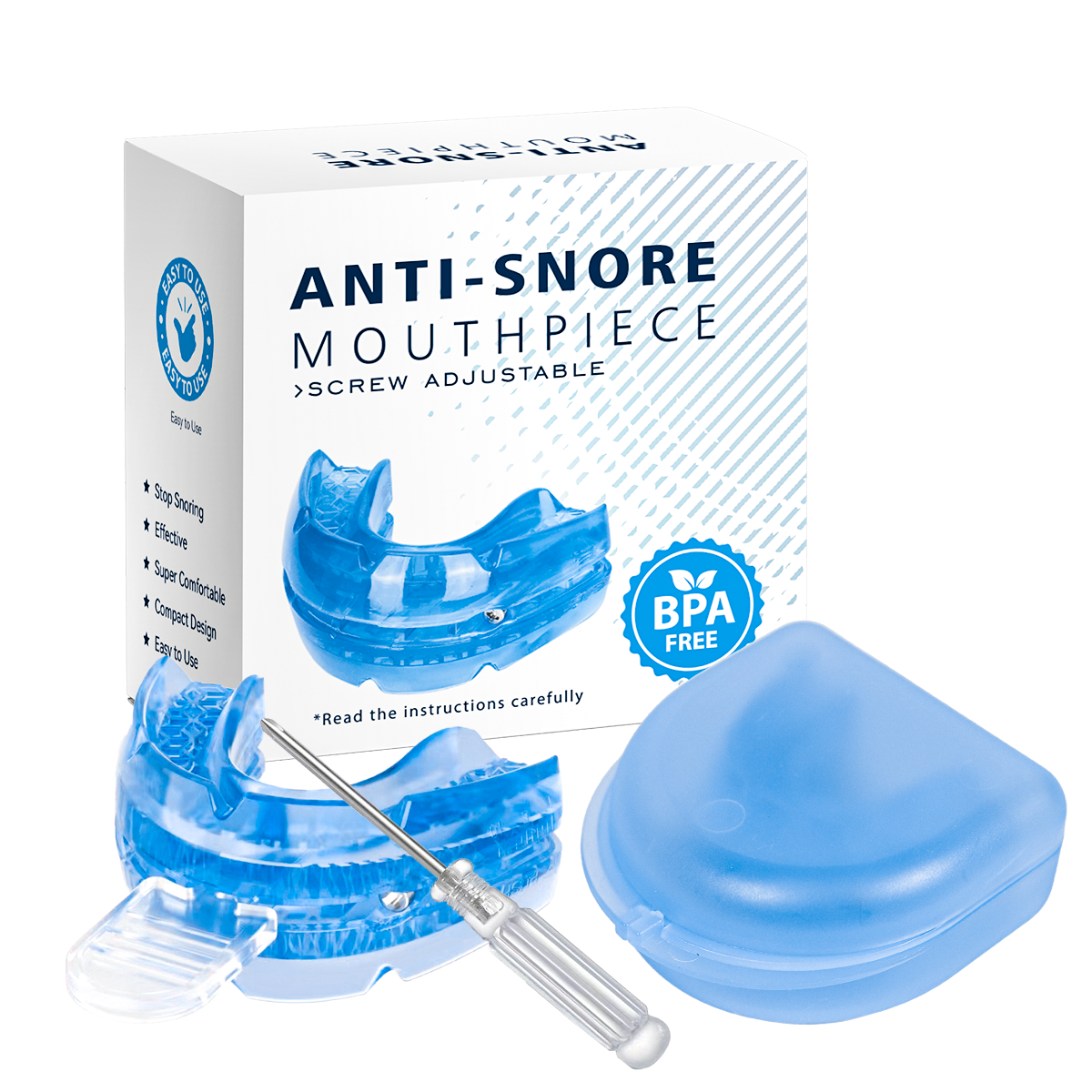Adjustable Tooth Socket Night Anti-wear Screw Adjustment