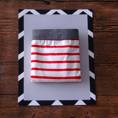 Men's Cotton Striped Boxer Shorts - Wholesale Supply
