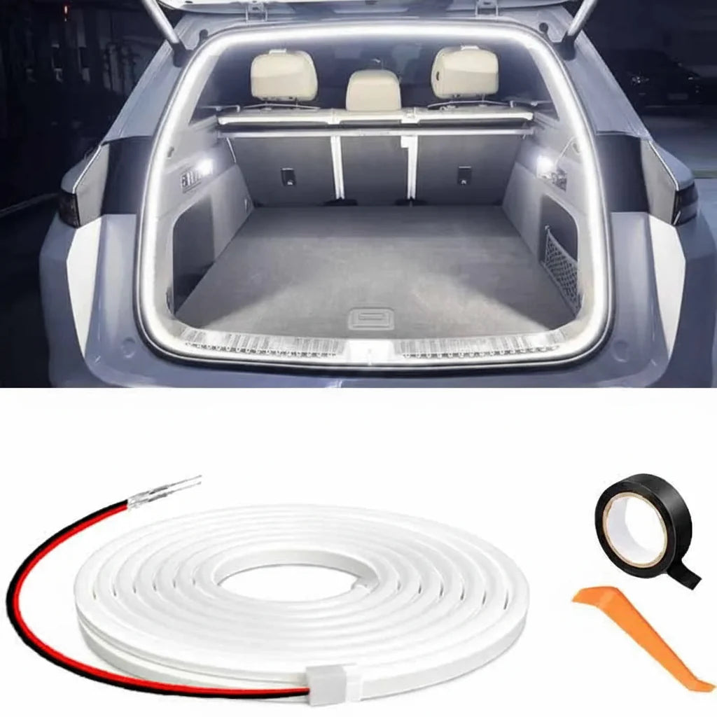 Automatic LED Car Trunk Light Strip for Cargo Area Lighting