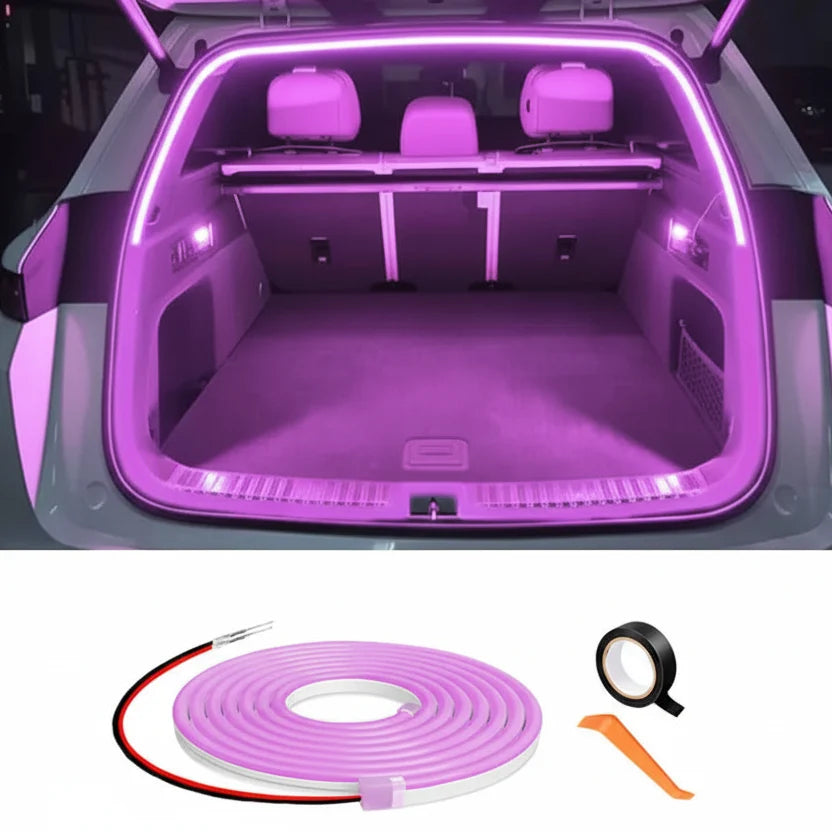 Automatic LED Car Trunk Light Strip for Cargo Area Lighting