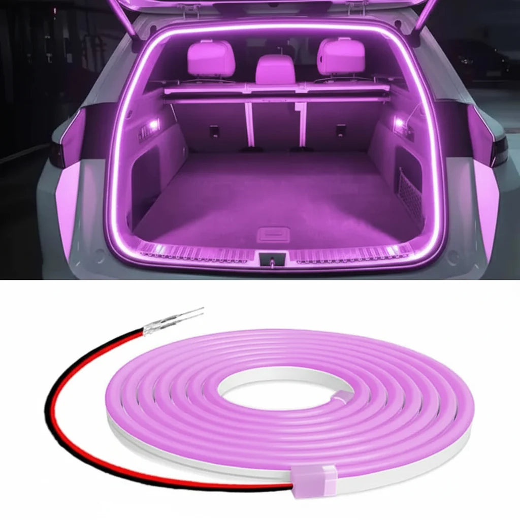 Automatic LED Car Trunk Light Strip for Cargo Area Lighting