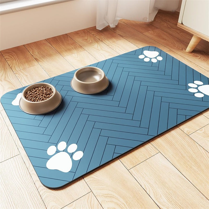 ThePetzStore™ Quick-Dry Diatomite Pet Feeding Mat