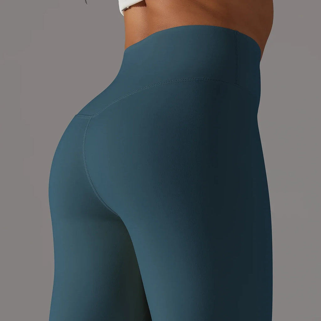 Breathable High-Waist Cycling Yoga Leggings