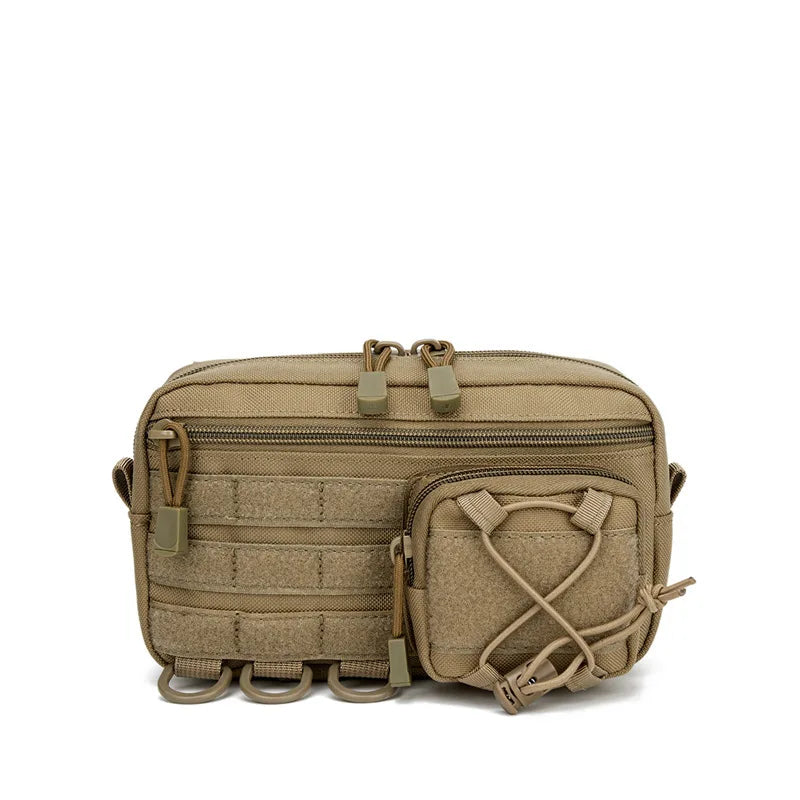 1000D EDC Pouch Molle Organizer Bag Utility EDC Tool Pouch Horizontal Modular Pouch Ooudoor Waist Pack EMT Hunting Fanny Pack