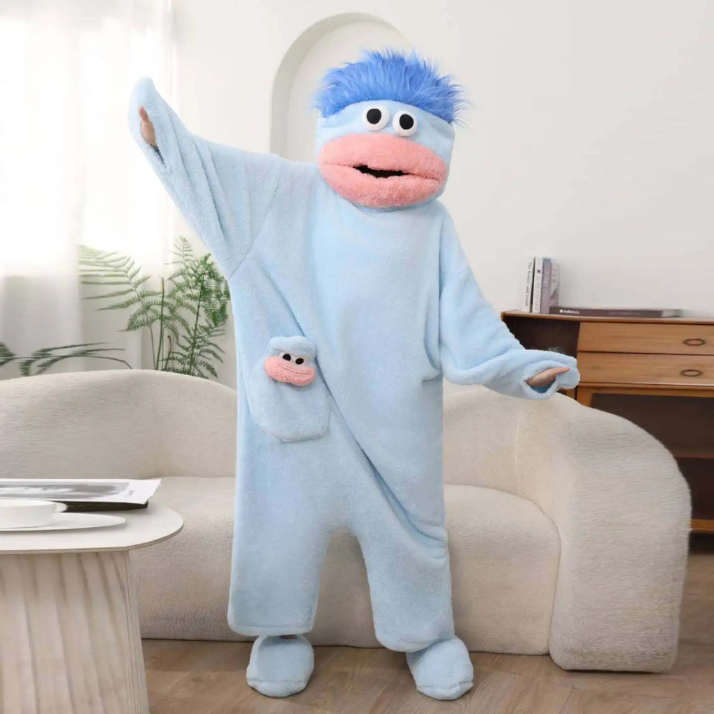 CuddleFiend™ Pajama Robe 😈❄️ — Stay Warm, Stay Cozy