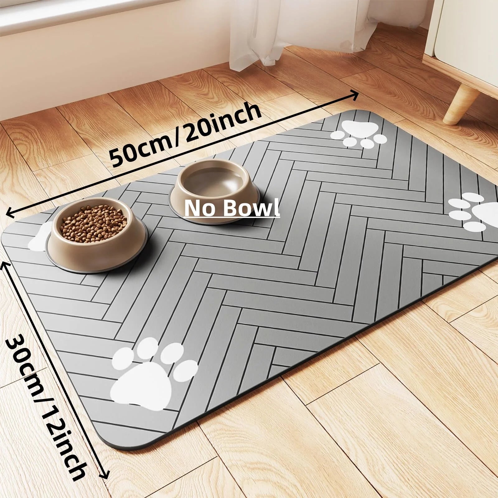 ThePetzStore™ Quick-Dry Diatomite Pet Feeding Mat