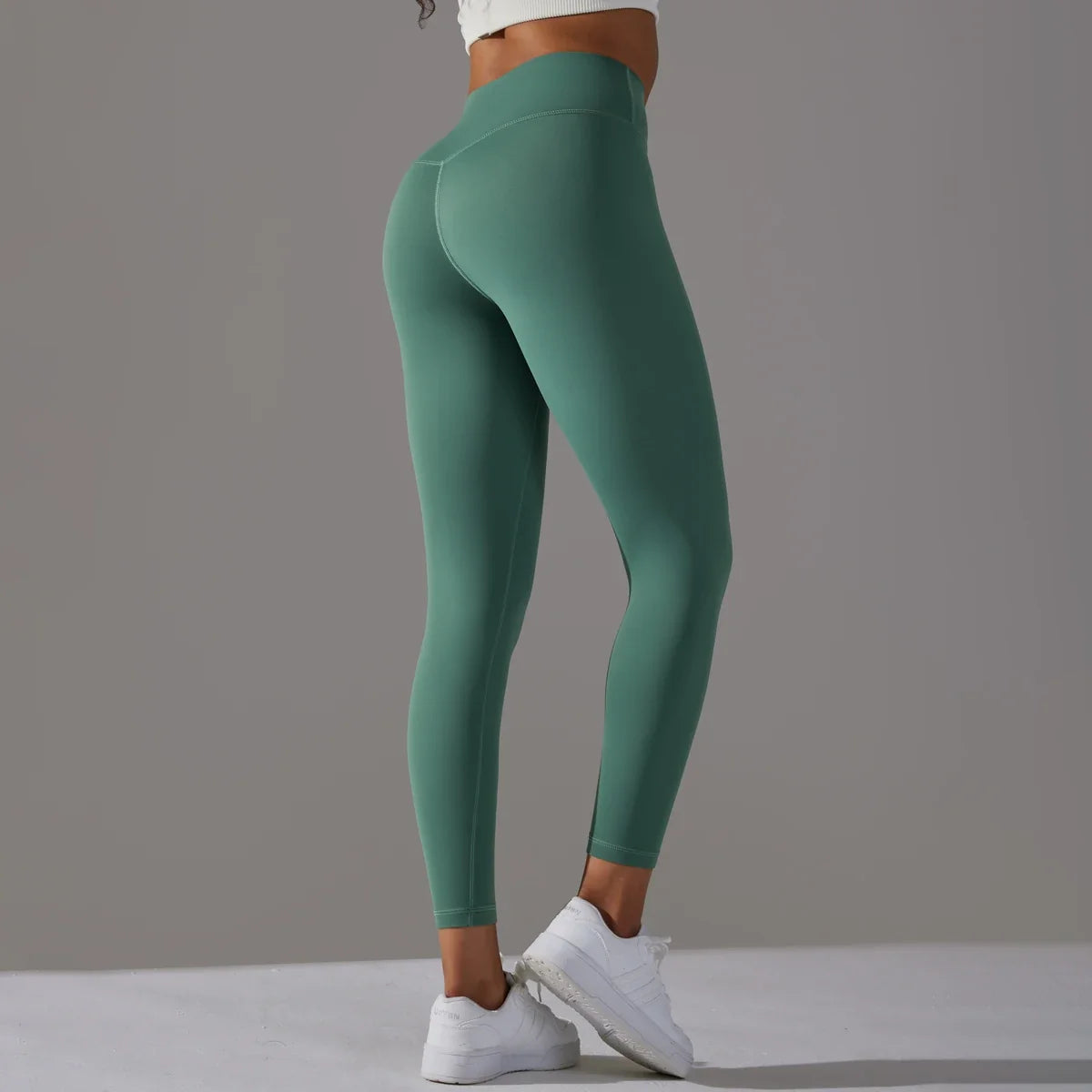 Breathable High-Waist Cycling Yoga Leggings