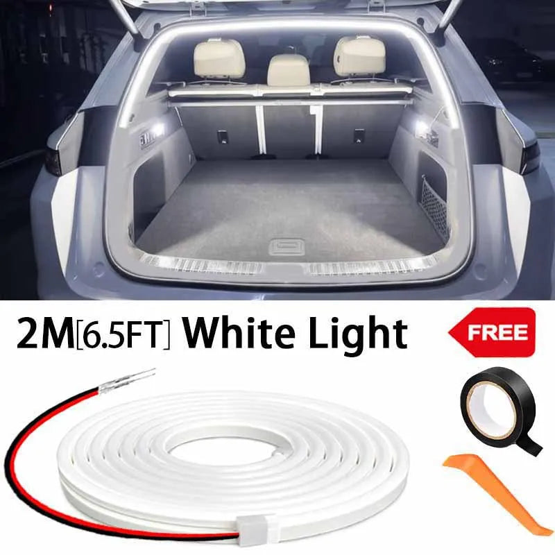 Automatic LED Car Trunk Light Strip for Cargo Area Lighting