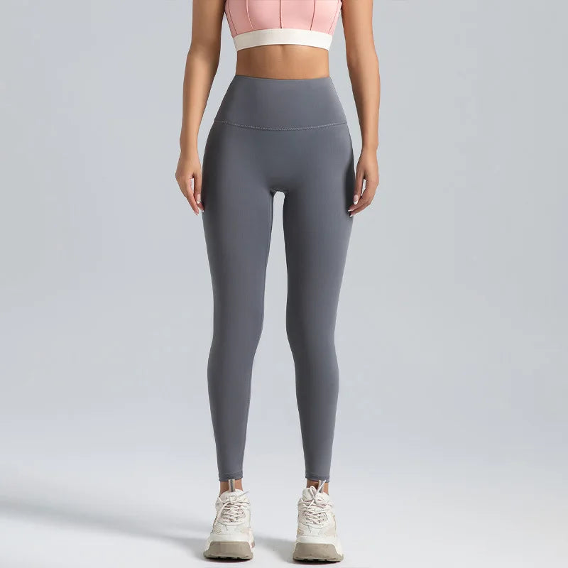 Breathable High-Waist Cycling Yoga Leggings