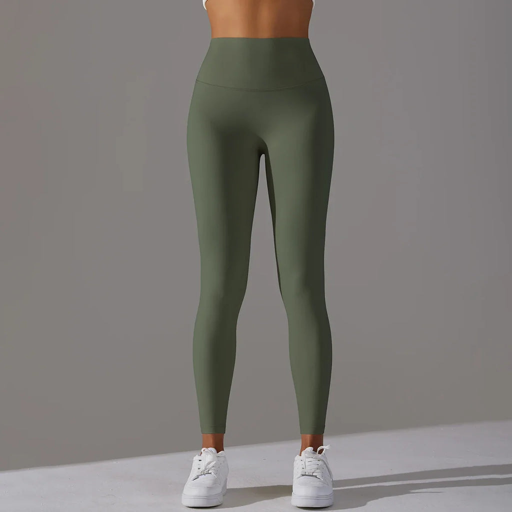 Breathable High-Waist Cycling Yoga Leggings