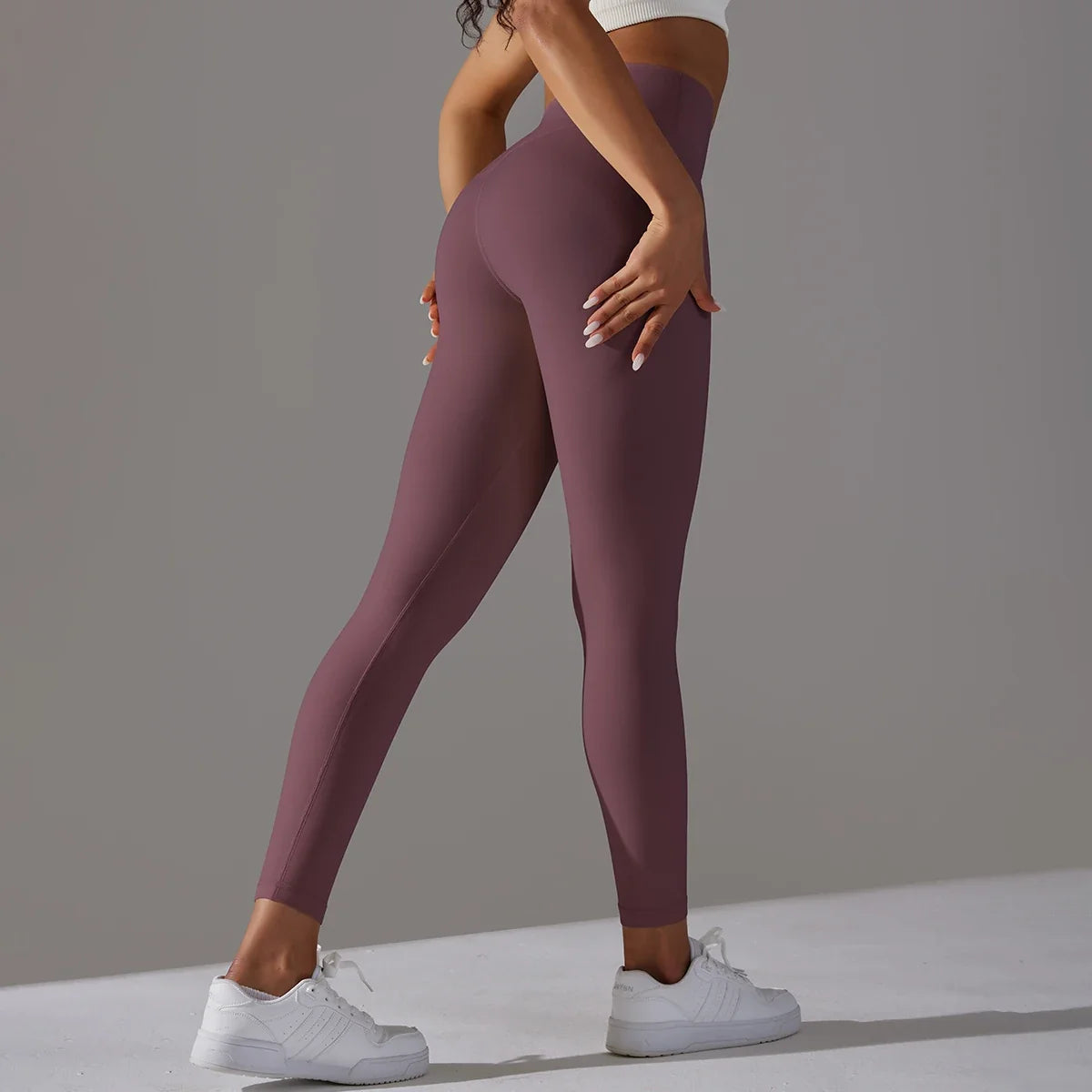 Breathable High-Waist Cycling Yoga Leggings
