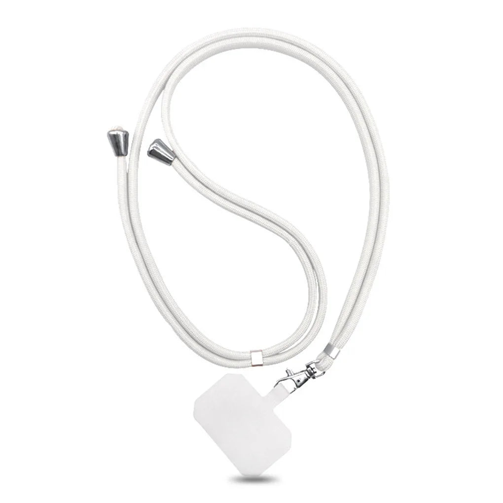 150cm Universal Adjustable Phone Lanyard Strap Mobile Phone Hanging Rope Neck Straps Anti-lost Lanyards Cell Phone Accessories