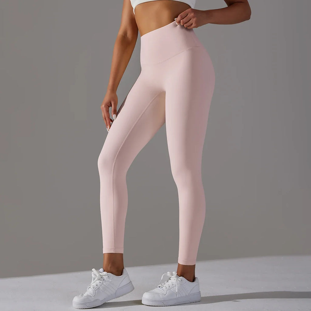 Breathable High-Waist Cycling Yoga Leggings