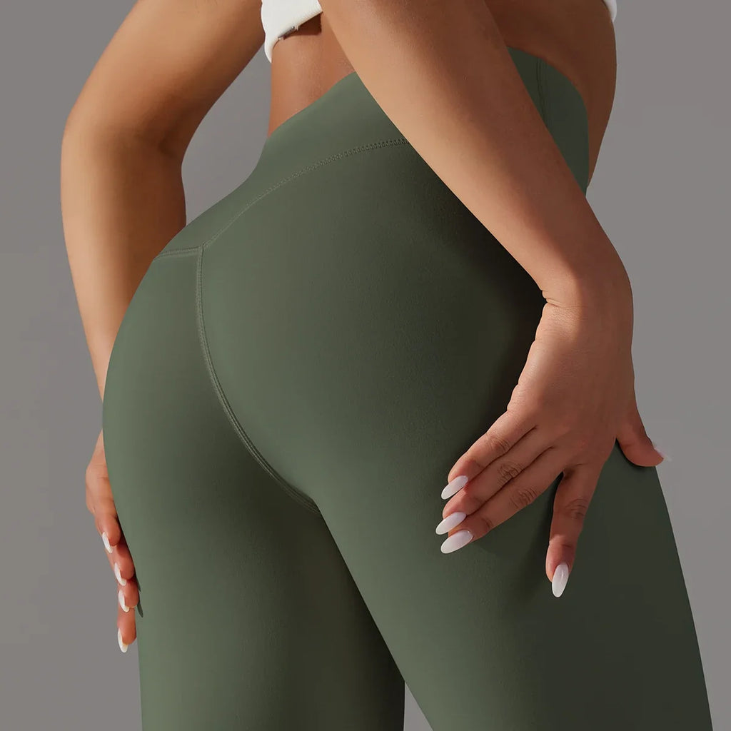 Breathable High-Waist Cycling Yoga Leggings