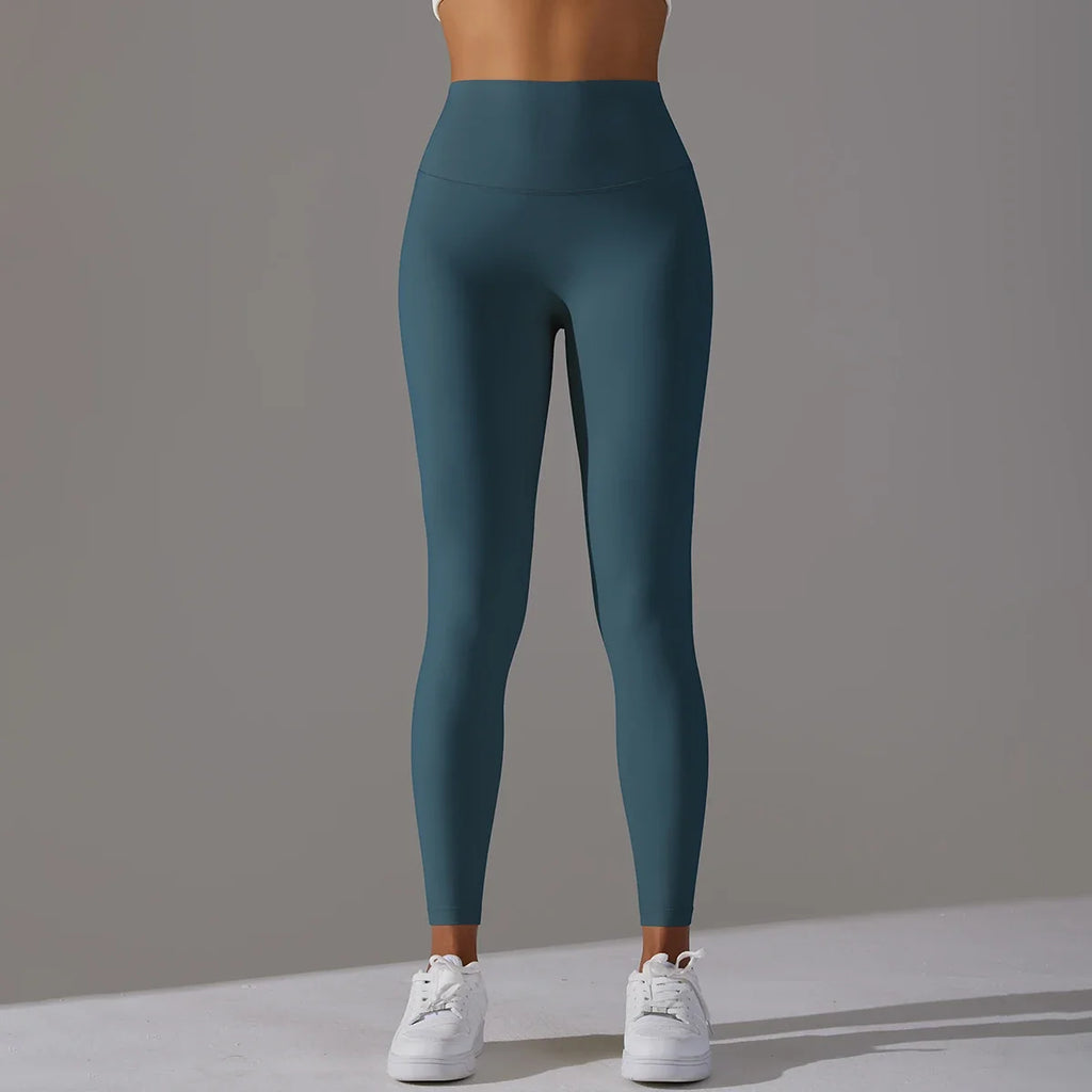 Breathable High-Waist Cycling Yoga Leggings