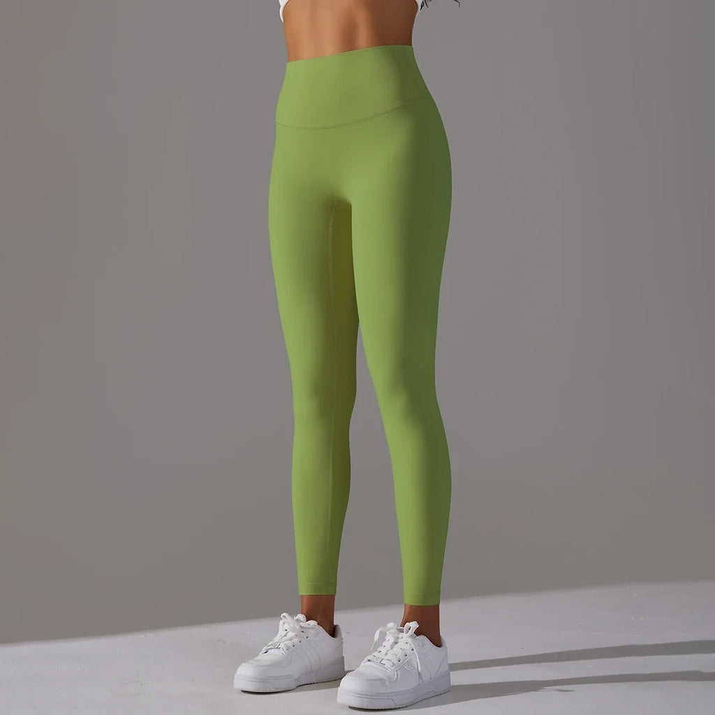 Breathable High-Waist Cycling Yoga Leggings