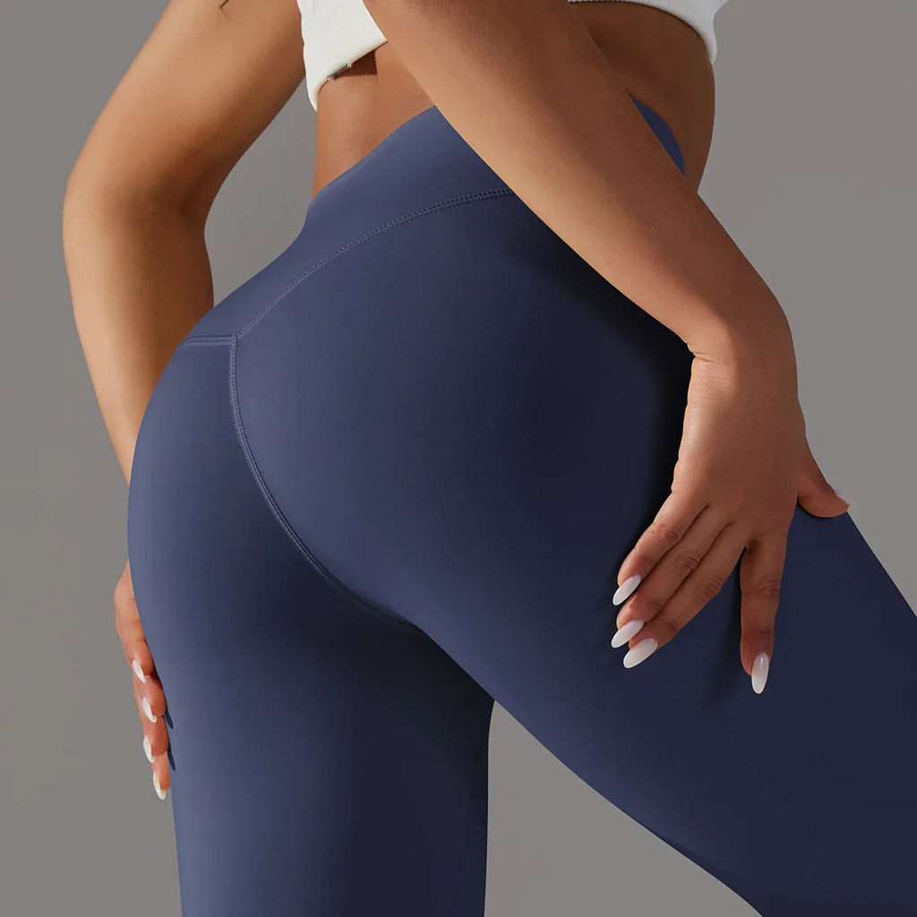 Breathable High-Waist Cycling Yoga Leggings