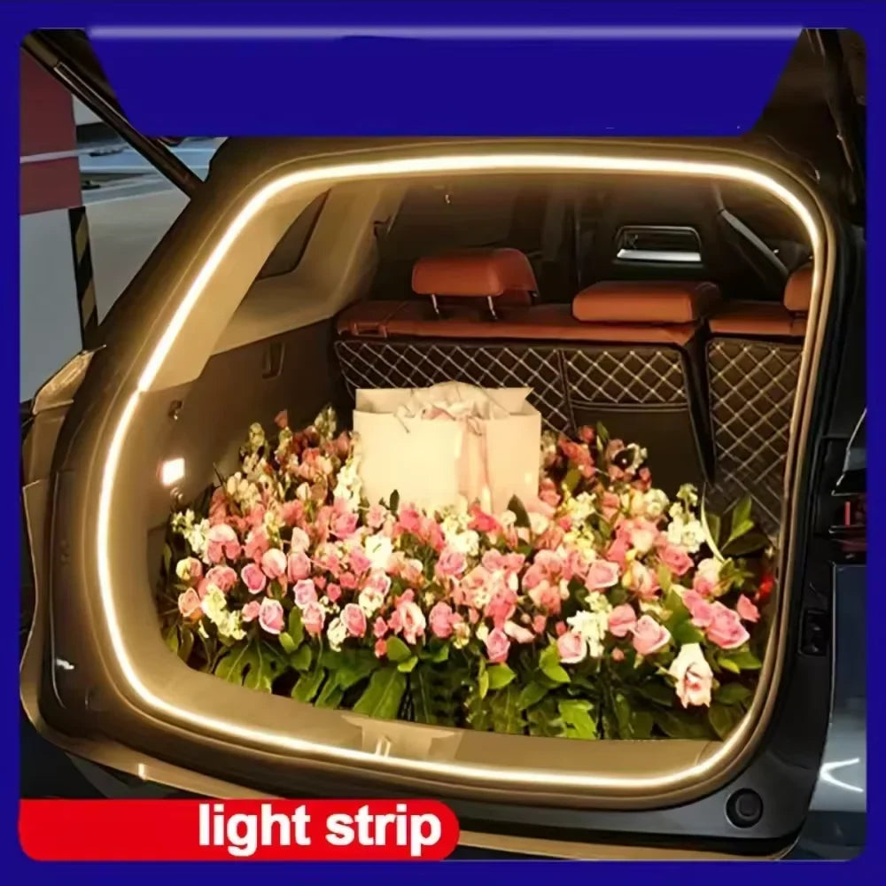 Automatic LED Car Trunk Light Strip for Cargo Area Lighting