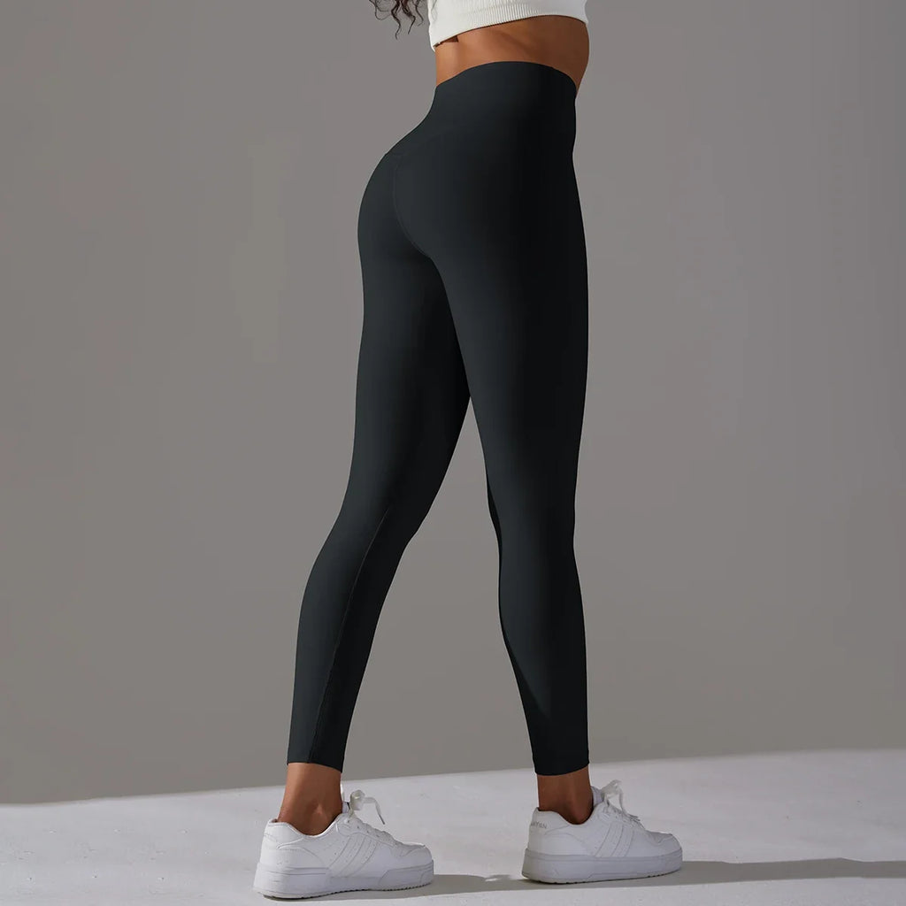 Breathable High-Waist Cycling Yoga Leggings