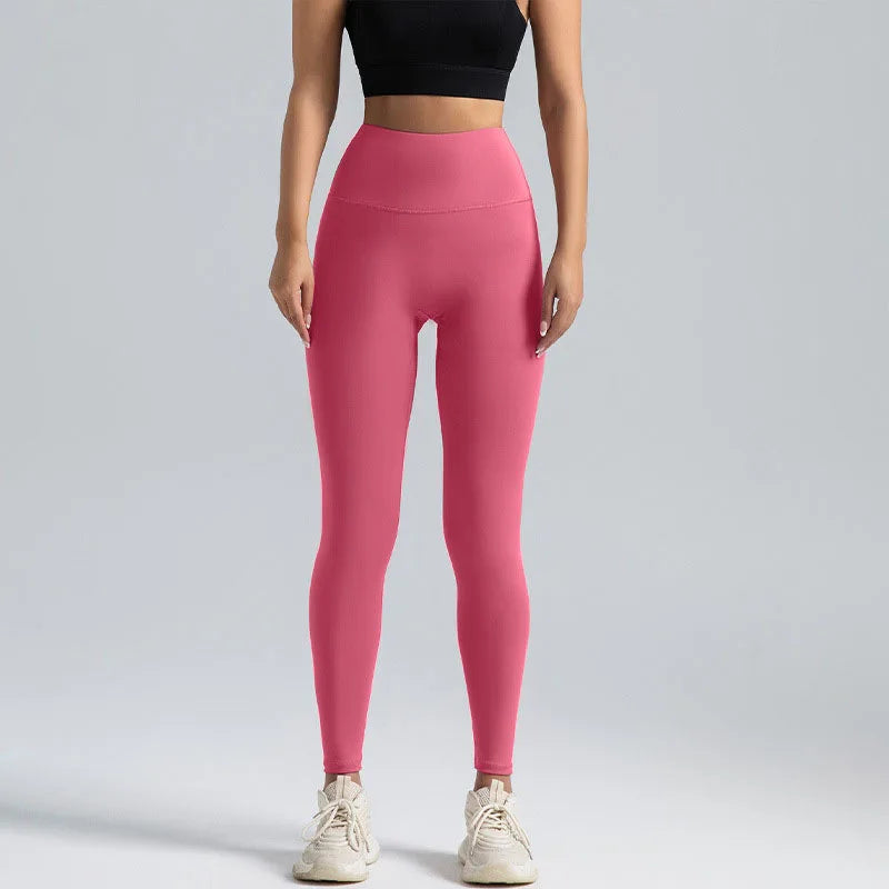 Breathable High-Waist Cycling Yoga Leggings