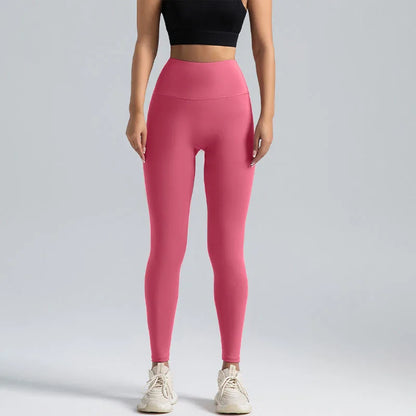 Breathable High-Waist Cycling Yoga Leggings