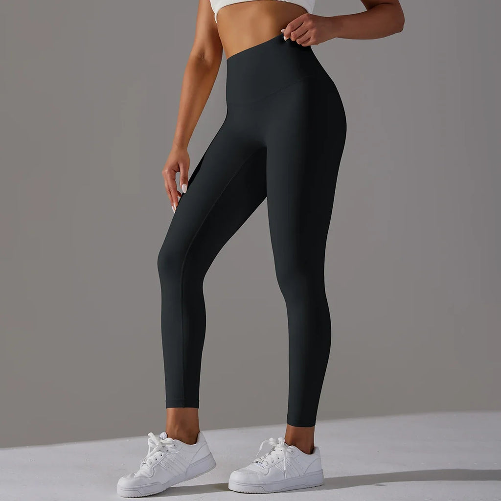 Breathable High-Waist Cycling Yoga Leggings