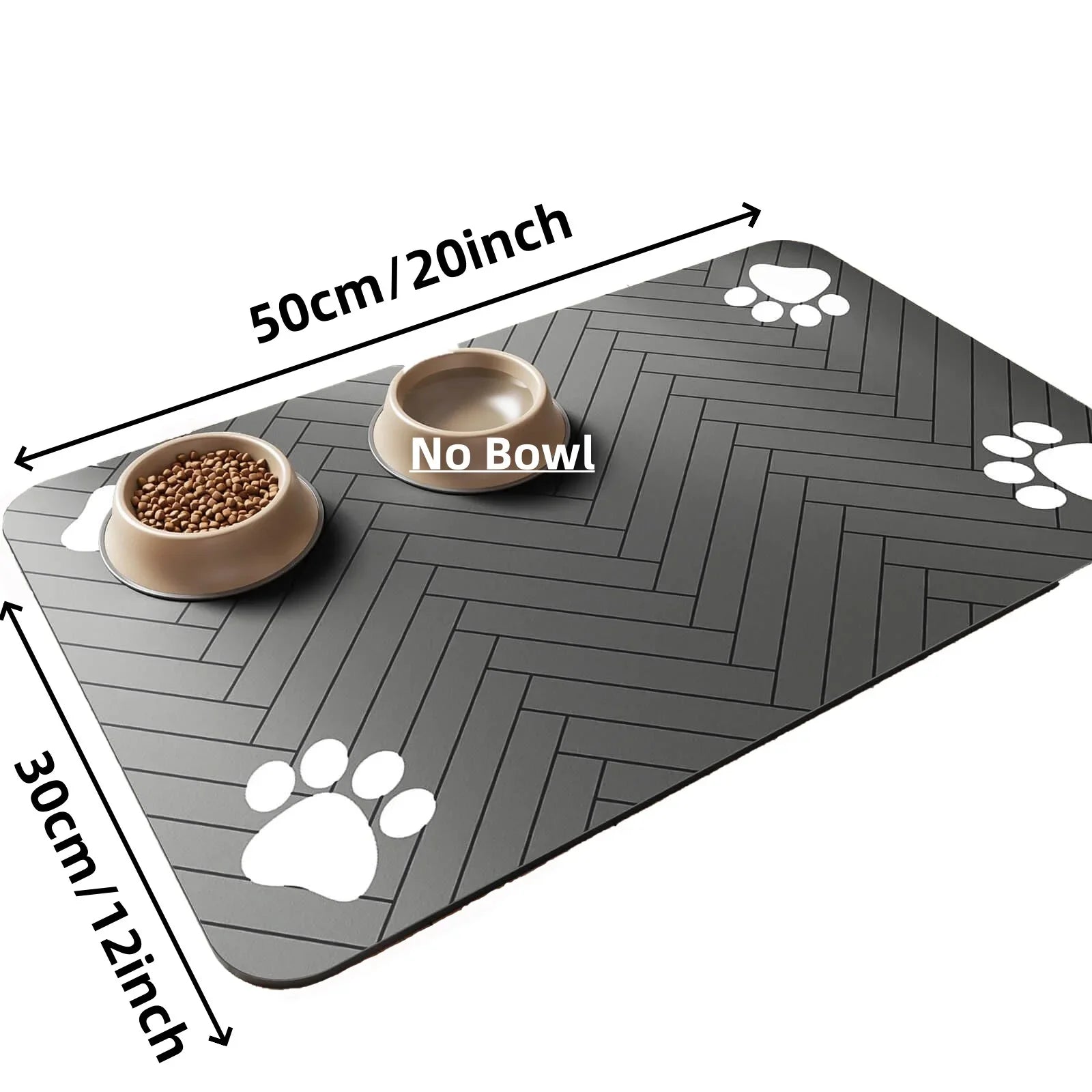 ThePetzStore™ Quick-Dry Diatomite Pet Feeding Mat