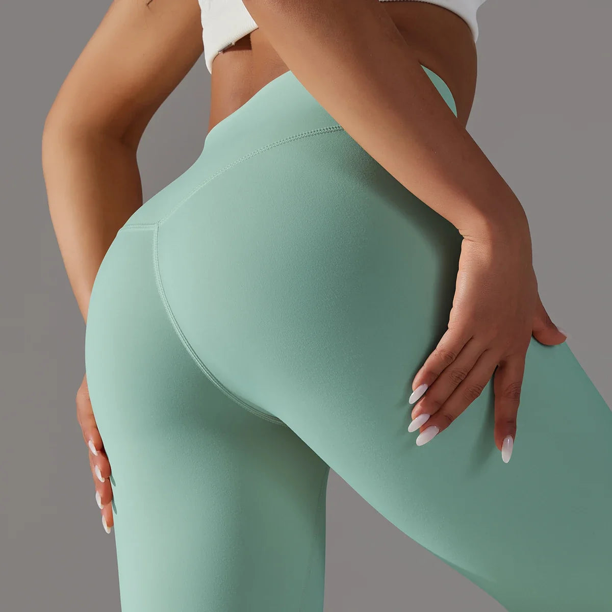 Breathable High-Waist Cycling Yoga Leggings