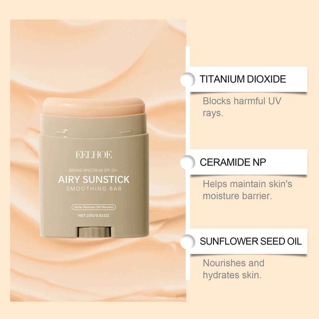 SunVeil™ SPF Stick ☀️✨ — Smooth Sun Protection On-the-Go