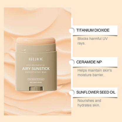 SunVeil™ SPF Stick ☀️✨ — Smooth Sun Protection On-the-Go