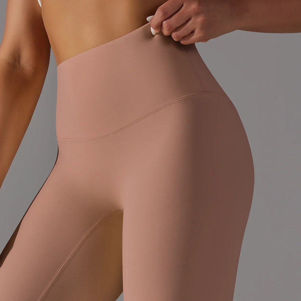 Breathable High-Waist Cycling Yoga Leggings