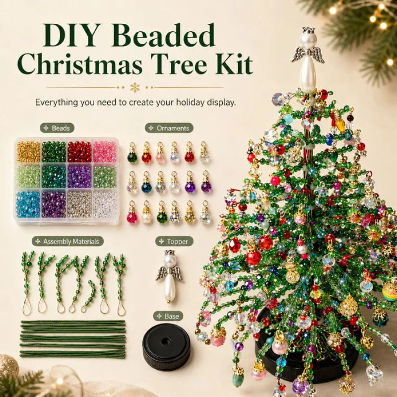 CrystalTree™ Craft Kit 💎🎄 — Create Festive Magic by Hand