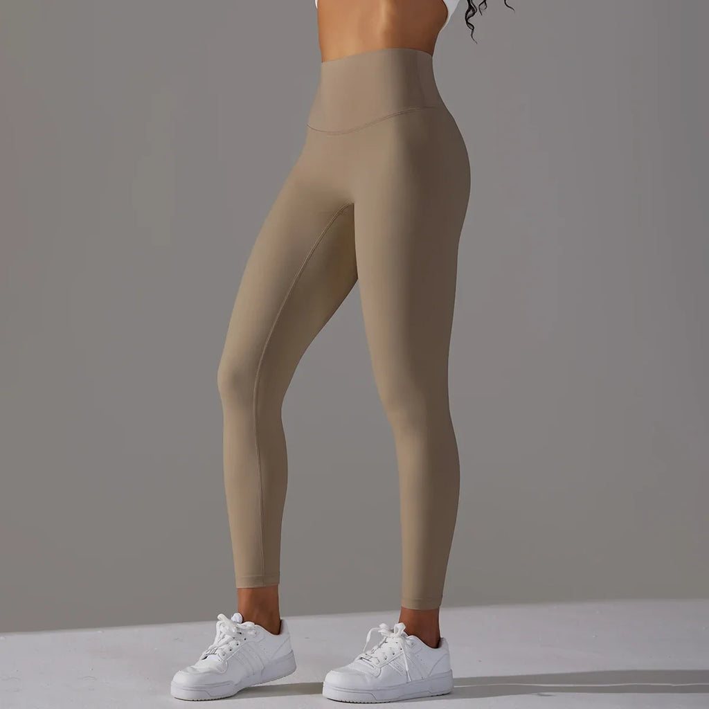 Breathable High-Waist Cycling Yoga Leggings
