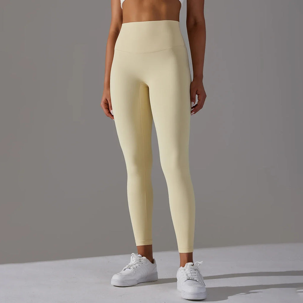 Breathable High-Waist Cycling Yoga Leggings