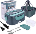 1.5 liters, 60 watts, portable electric lunch box insulation device,household or vehicle-mounted food heater - leak-proof design