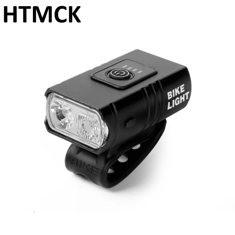 Bike Light USB Rechargeable T6 LED Bicycle Lights 6 Modes MTB Flashlight Bicycle Headlight for Cycling Bicycle Front Lamp