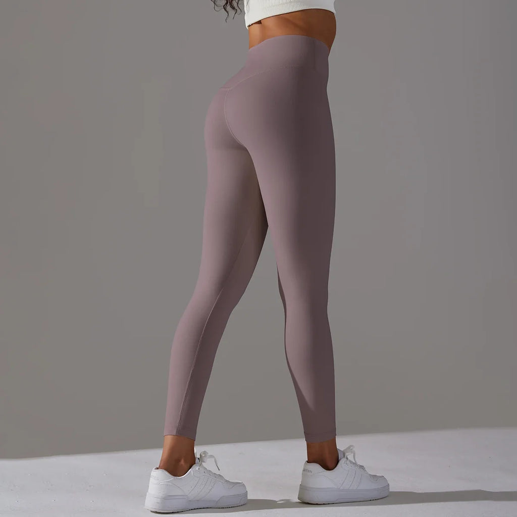 Breathable High-Waist Cycling Yoga Leggings