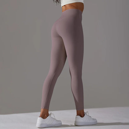 Breathable High-Waist Cycling Yoga Leggings
